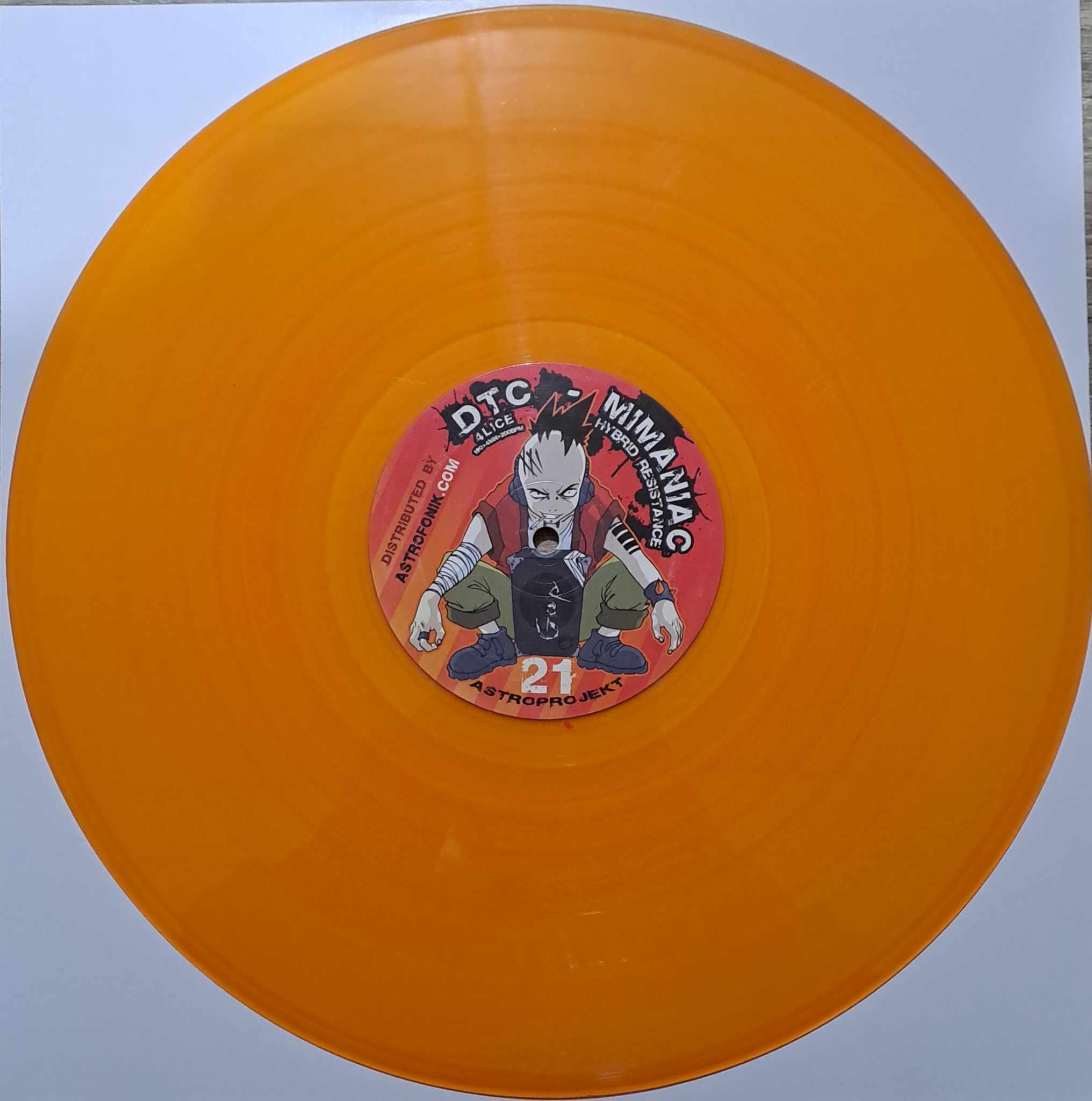 Astroprojekt 21 - vinyle freetekno